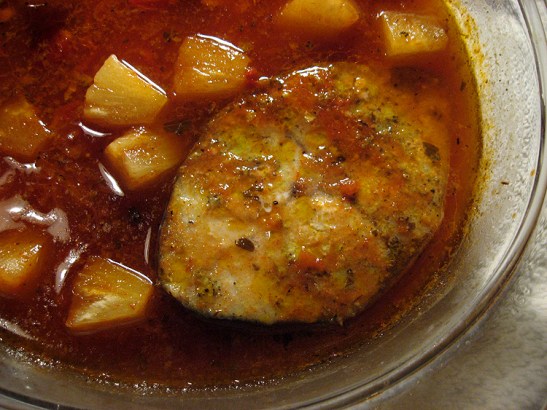 Baked King Fish Baked King Fish