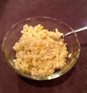 Pear's Fried Corn by Tonya of TheQuickDish.com