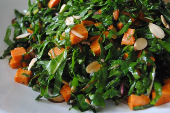 Sweet Potato Swiss Chard Salad 2 - The Duo Dishes