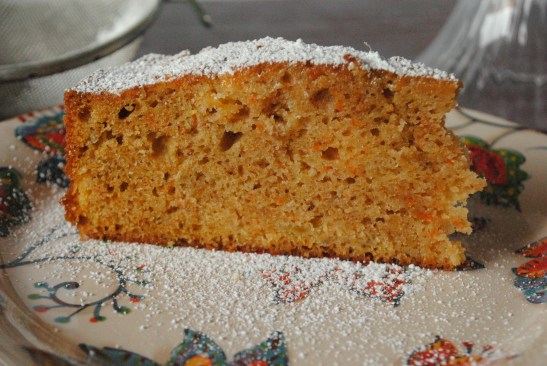 Sweet Potato Mango Cake Slice CU - The Duo Dishes