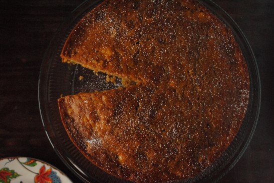 Sweet Potato Mango Cake Top Slice 2 - The Duo Dishes