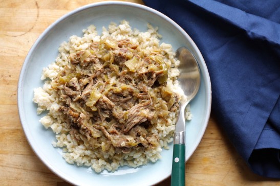 Braised Cabbage and Pork Neck Bones 0